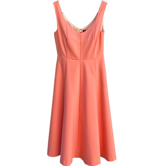 NWT Kate Spade Pink Sweetheart Midi Dress size 0 - Picture 4 of 14